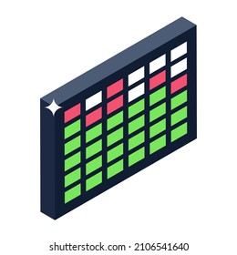 An icon design of online volume equalizer 

