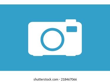 Icon design over blue background, vector illustration