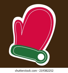 Icon design over brown background, vector illustration