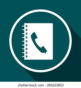 Icon design over green background, vector illustration