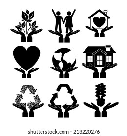 Icon design over white background, vector illustration