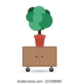 Icon design over white background, vector illustration