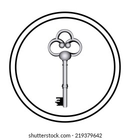 Icon design over white background, vector illustration