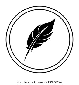 Icon design over white background, vector illustration