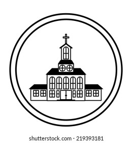 Icon design over white background, vector illustration