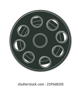 Icon design over white background, vector illustration