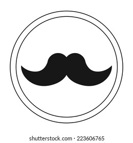 Icon design over white background, vector illustration