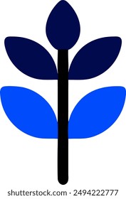 icon design of a plant