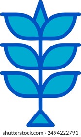 icon design of a plant