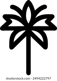 icon design of a plant