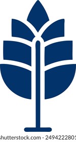 icon design of a plant