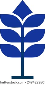 icon design of a plant