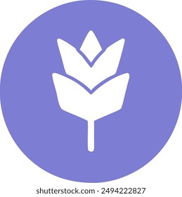 icon design of a plant