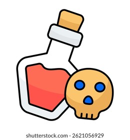 An icon design of potion