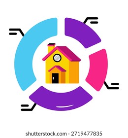 Ein Symboldesign der Eigenschaftenanalyse
