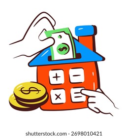 Ein Symboldesign für die Eigenschaftenberechnung