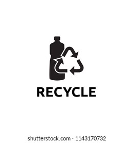 Icon design for recycle logo or symbol 