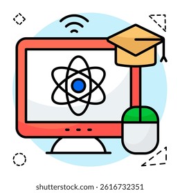 An icon design of science Lecture