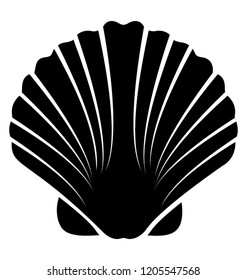 
Icon design of a seashell
