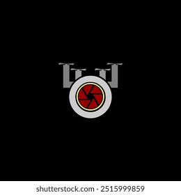 icon or design in the shape of a lens or something else. it is suitable for logo material