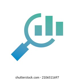 icon design or shape symbol looking for data