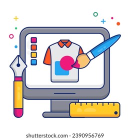 An icon design of shirt design 