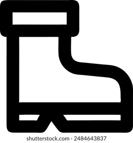 icon design of a shoes 
