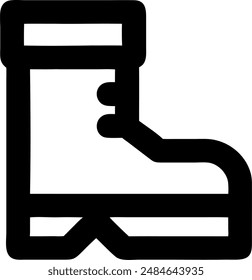 Icon-Design eines Schuhs 