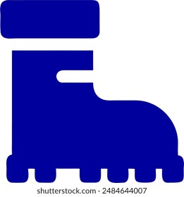diseño del icono de un zapato 