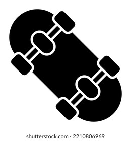 Ein Symbol für Skateboard