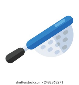 An icon design of strainer, kitchen utensil