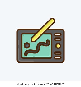 Diseño de iconos. adecuado para el símbolo Branding. estilo plano. diseño simple editable. vector de plantilla de diseño. ilustración simple