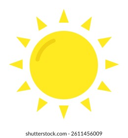 An icon design of sunlight