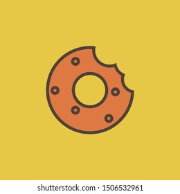 icon design - sweets - donut