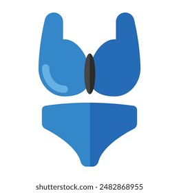 An icon design of swimsuit