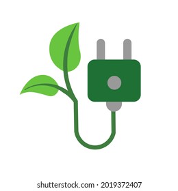 icon design or symbol for the use of environmentally friendly technology