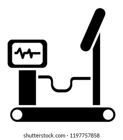 Icon Design Of Treadmill Stress Test