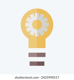 Icon Design Trend. related to Creative Concept symbol. flat style. simple design editable. simple illustration