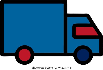 icon design of a truck