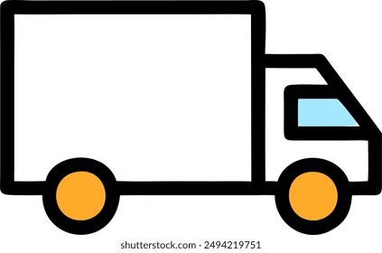 icon design of a truck