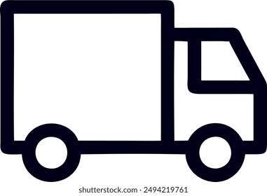 icon design of a truck