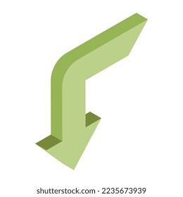 Das Symbol-Design wird nach unten gedreht 