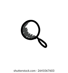 Icon design universal handraw simple isolated on white background, simple for design commercial