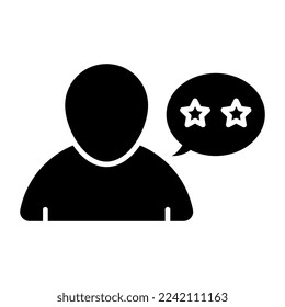 An icon design of user chat