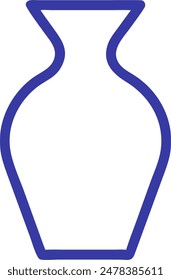 Icon design of a vase