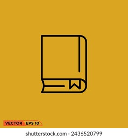 icon design vector graphic of template, sign and symbol, line style 