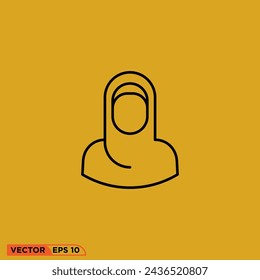 icon design vector graphic of template, sign and symbol, line style 