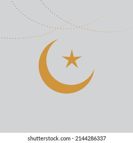 icon design, vector design. moon design