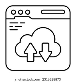 Un diseño de icono de la construcción web 