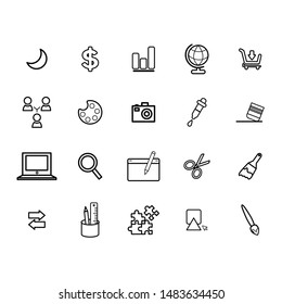 Icon design for web, mobile.